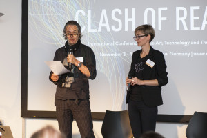 Opening of the Game Development Summit: Björn Bartholdy and Katharina Tillmanns